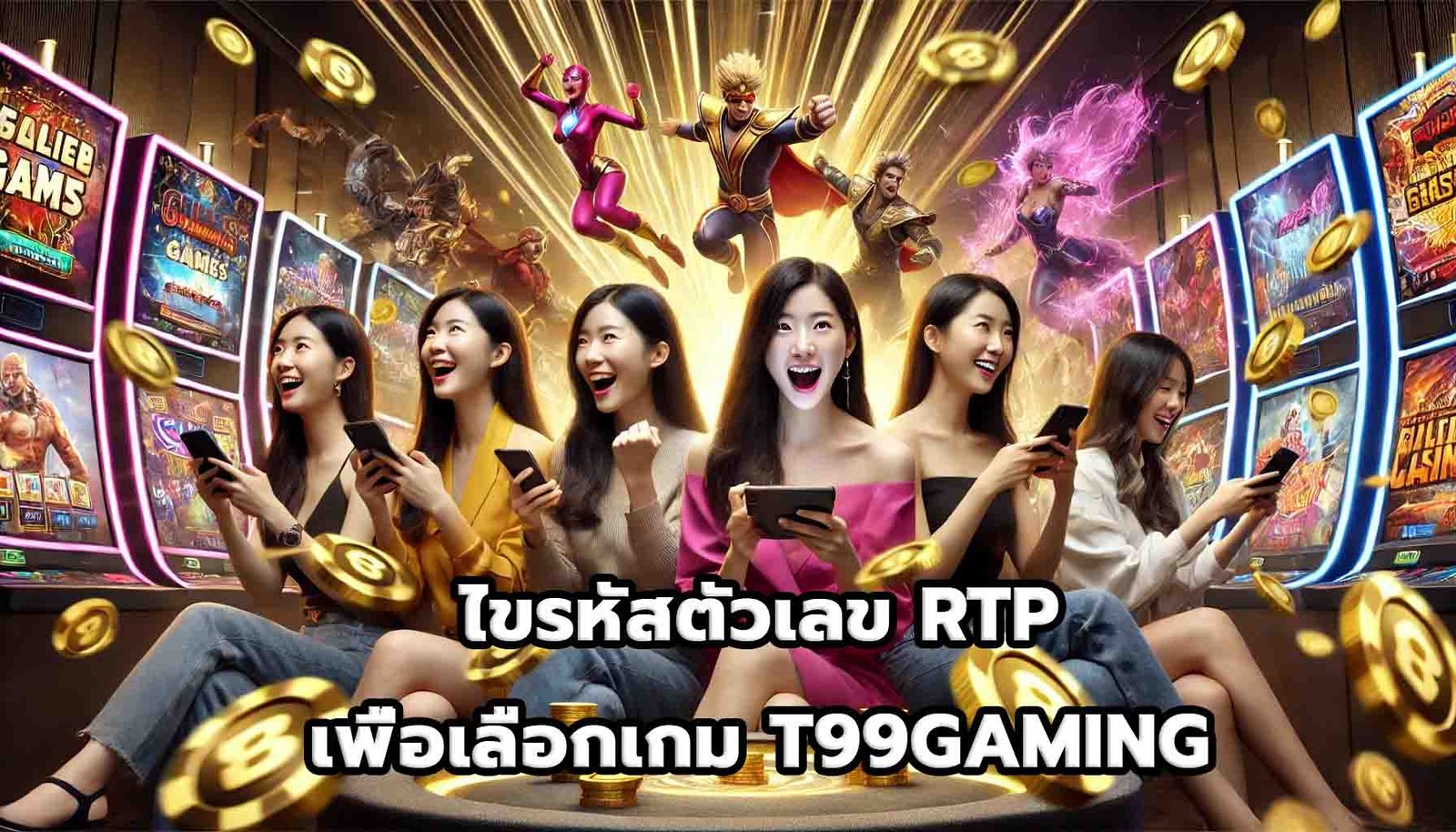 ไขรหัสตัวเลข RTP เพื่อเลือกเกม T99GAMING-11